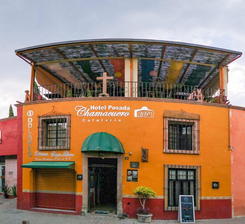 Hotel Posada Chamacuero Comonfort Luaran gambar